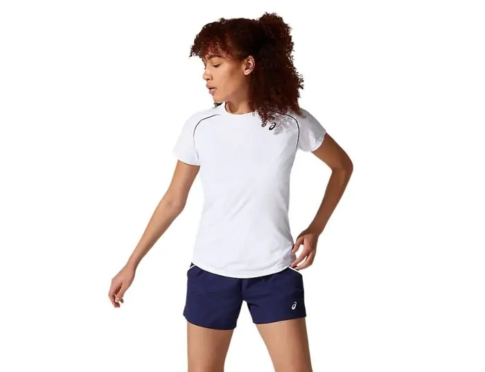 Asics tennis shirt discount