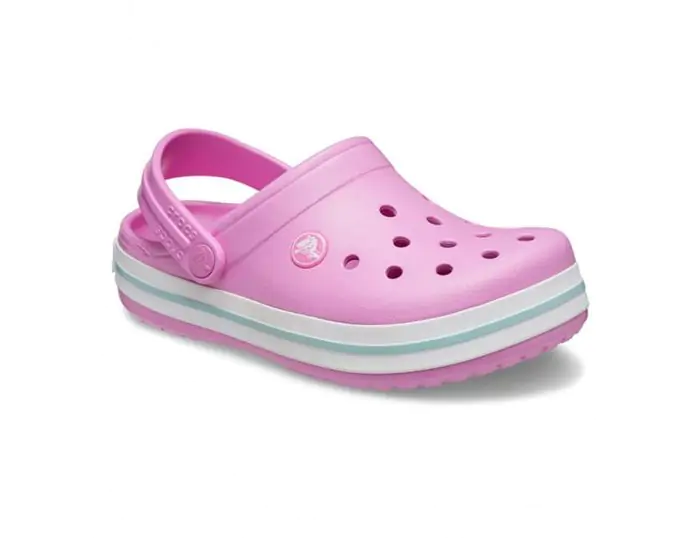 Crocs crocband pink discount