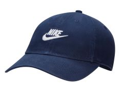 Nike - Washed Club Cap - Dark Blue Cap with Washed Look