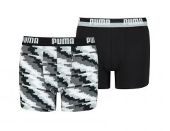 Puma - Boys Glitch Boxer 2 Pack - Baumwoll Unterwäsche