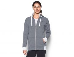 Under Armour - Threadborne Full Zip - Graue Jacke