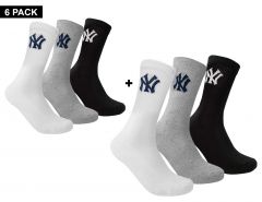 New York Yankees - 6-Pack Crew Socks - 6er Pack Socken