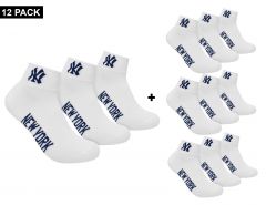 New York Yankees - 12-Pack Quarter Socks - 12er Pack Socken