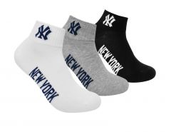 New York Yankees - 3-Pack Quarter Socks - 3er Pack Socken