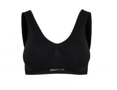 Only Play - Mira Seamless Sports Bra - Schwarzer Sport BH