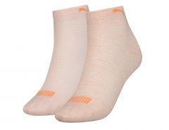 Puma - Quarter 2 Pair Women - Rosafarbene Socken