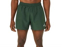 Asics - Core 5IN Shorts - Green Running Shorts