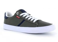 Levi's - Skinner - Grüne Canvas Sneaker