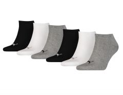 Puma - Unisex Sneaker Plain 6P - 6 Paar Sokken