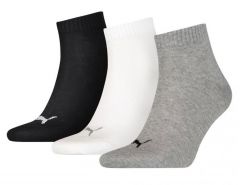 Puma - Quarter Plain Socks 3P - Ankle Socks