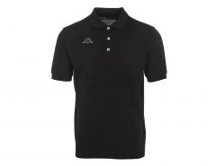 Kappa - Polo Life - Schwarzes Poloshirt