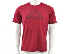 Kappa - T-shirt Logo Cromen - Rotes T-Shirt