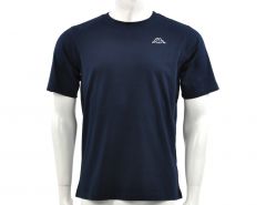 Kappa - Logo Cafers - Blaues T-Shirt