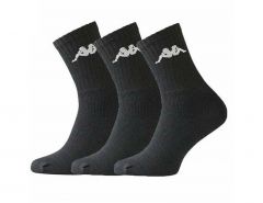 Kappa - Trisper Tennis Sock 3 pack - Schwarze Socken