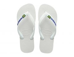 Havaianas - Brasil Logo - Weiße Slippers