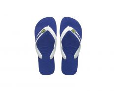 Havaianas - Brasil Logo - Blaue Slippers Kinder