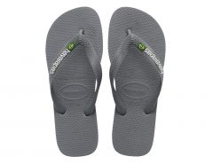 Havaianas - Brasil Logo - Graue Flip Flops