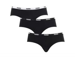 Puma - Hipster 3P - Black Underwear Ladies