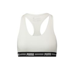 Puma - Iconic Racerback Bra - Weißer Sport BH