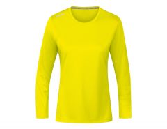 Jako - Shirt Run 2.0 LM - Yellow Longsleeve Ladies