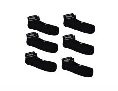 Puma - Unisex Quarter 6-Pack Promo - Black