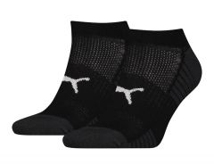 Puma - Sport Cushioned Sneaker Socks 2P - Sport Socks Black