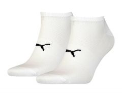 Puma - Sport Light Sneaker Socks 2P - White Sports Socks