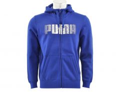 Puma - FUN BTS Hd. Sweat Jkt - Blaue Kapuzenjacke