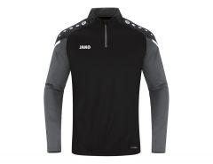 Jako - Ziptop Performance - Black Football Shirt Men