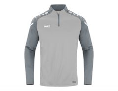Jako - Ziptop Performance - Grey Sports Shirt Men