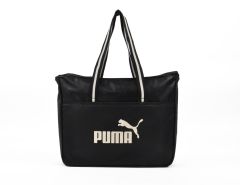 Puma - Campus Shopper Bag - Zwarte Tas