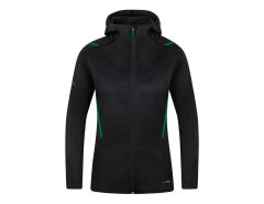 Jako - Casual Zip Jacket Challenge Women - Black Hoodie