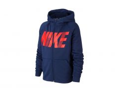 Nike - Dri-fit Hoodie - Blaue Kinderjacke