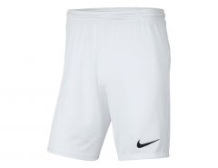 Nike - Park III Knit Short - Weißer Fußballshort