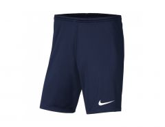 Nike - Park III Knit Short Junior - Blauer Fußballshort Kinder