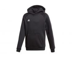 adidas - Core 18 Hoody Youth - Schwarzes Sweatshirt