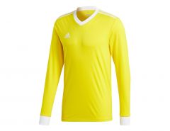 adidas - Tabela 18 LS Jersey - Gelbes Langarmtrikot