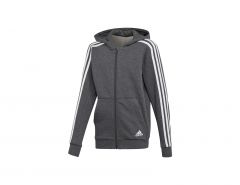 adidas - YB 3-Stripes Full Zip Hoodie - Kapuzenjacke