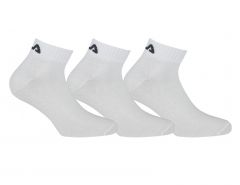 Fila - Ankle Socks 3-Pack - Weiße Knöchelsocken