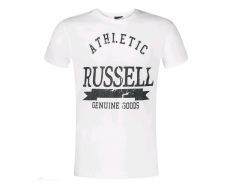 Russell Athletic  - Crew Neck SS Tee - Weißes T-Shirt