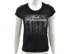 Peak Performance  - Wmns Graphic Tee - Schwarzes Damenshirt