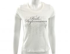 Peak Performance  - Wmns Graphic Tee - Weißes T-Shirt