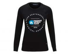 Peak Performance  - Wmns FWT Crew - Schwarzes Freeride Sweatshirt