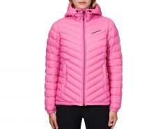 Peak Performance  - Wmns Frost Down Hood - Rosafarbene Jacke