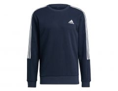 adidas - Performance Essentials Cut 3S Sweater - Blaues Sweatshirt