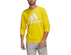 adidas - Big Logo French Terry Sweatshirt - Gelbes Sweatshirt