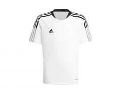 adidas - Tiro 21 Training Jersey Youth - Weißes Fußballtrikot