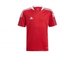 adidas - Tiro 21 Training Jersey Youth - Trainingsshirt Rot