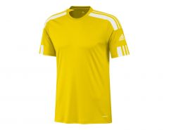 adidas - Squadra 21 Jersey SS - Gelbes Fußballtrikot