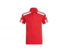 adidas - Squadra 21 Polo Youth - Red Polo Shirt